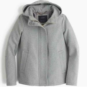 J Crew Gray Wool Coat